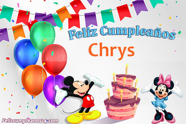 Imágenes Bonitas de Cumpleaños Chrys - Feliz Cumpleaños Chrys Tarjetas De Felicitaciones E Imágenes