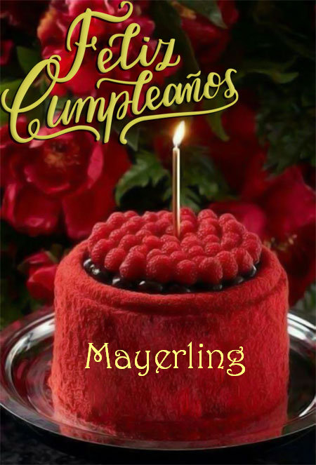 Imágenes de pastel de Cumpleaños para Mayerling - Feliz Cumpleaños Mayerling. Tarjetas De Felicitaciones E Imágenes