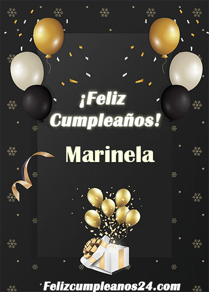 Feliz Cumpleaños Marinela - Feliz Cumpleaños Marinela. Tarjetas De Felicitaciones E Imágenes