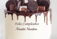 Agregar Nombre En Pastel De Cumpleanos De Chocolate 220x150 - Agregar Nombre En Pastel De Cumpleaños De Chocolate