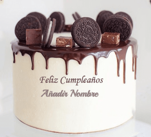 Agregar Nombre En Pastel De Cumpleanos De Chocolate - Buscando Agregar Nombre En El Pastel De Cumpleaños