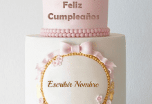 cake B2 220x150 - Agregar Nombre En Pastel De Cumpleaños Con Corona