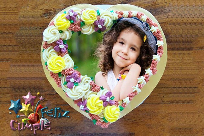 cake 14 1 - Imprimir Foto En La Torta De Cumpleaños Del Corazón Para La Amante