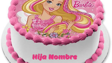 cake B11 390x220 - Feliz Cumpleanos Hija Agregar Nombre En Barbie Torta