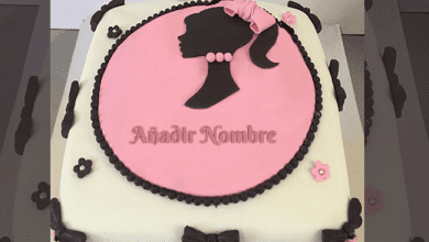 cake B17 390x220 - Pastel De Cumpleaños Para Niñas Con Nombres Y Saludos