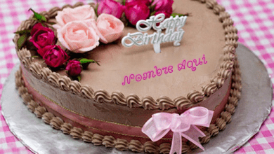 cake B18 390x220 - Escribe Tus Deseos De Cumpleaños En El Pastel