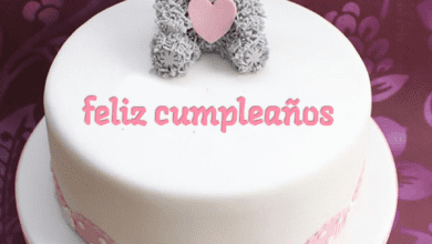 cake B21 390x220 - Pastel De Cumpleaños De Peluche Con Nombre Y Saludos