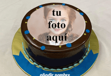 torta texto 27 220x150 - Crear imágenes de pastel de cumpleaños con foto y nombre