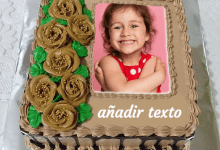torta texto 30 220x150 - Pastel de deseos de cumpleaños agregar nombre y foto en el pastel