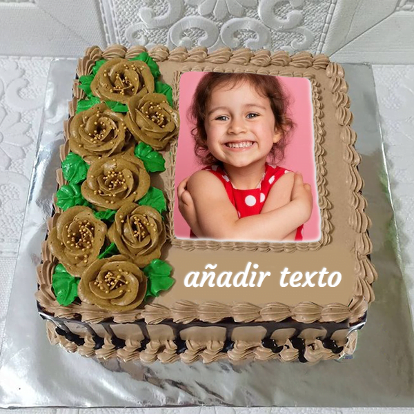 torta texto 30 - Pastel de deseos de cumpleaños agregar nombre y foto en el pastel