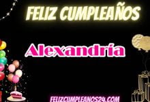 Feliz Cumpleanos Alexandria 220x150 - Feliz Cumpleanos Alexandría
