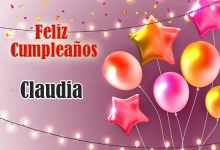 Feliz Cumpleanos Claudia 1 220x150 - Feliz Cumpleaños Claudia
