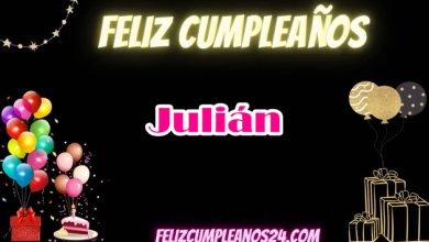 Feliz Cumpleanos Julian 390x220 - Feliz Cumpleanos Julián