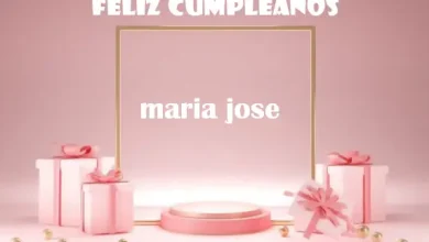 Feliz Cumpleanos Maria Jose 390x220 - Feliz Cumpleaños Maria Jose