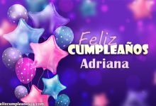 Feliz Cumpleanos Adriana Tarjetas De Felicitaciones E Imagenes 220x150 - Feliz Cumpleaños Adriana. Tarjetas De Felicitaciones E Imágenes