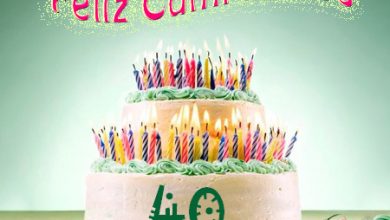 pastel de cumpleanos para 40 anos 390x220 - feliz cumpleaños 40 años felicidades