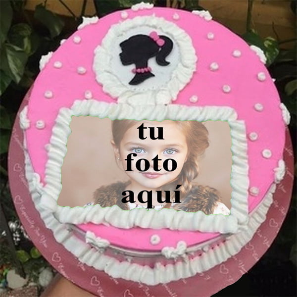 pastel de cumpleanos con foto 135 - Hermosos Pasteles De Feliz Cumpleaños Para Mujeres Con Edición De Fotos