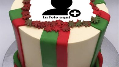 pastel de cumpleanos con foto 99 390x220 - Pastel De Deseos De Feliz Cumpleaños Con Edición De Fotos