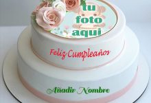 pastel de cumpleanos con texto 22 1 220x150 - Pastel De Cumpleaños Con Sabor A Vainilla Con Nombre Y Foto
